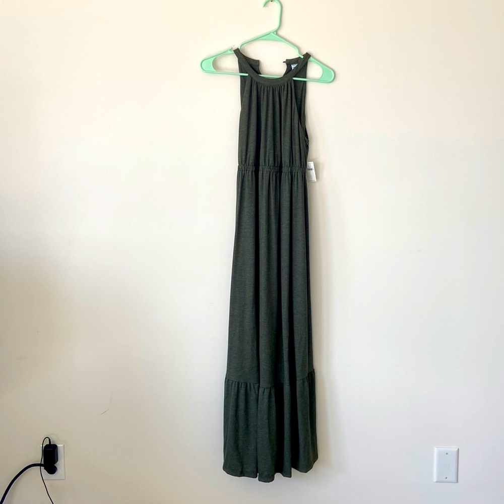 Old Navy Green Maternity Dress size Small NWT
